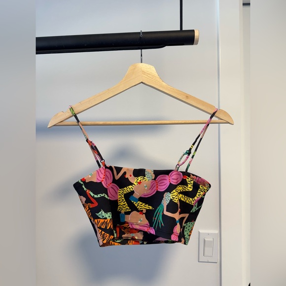 Zara Woman in Art Miranda Makaroff Print Top - Picture 5 of 7